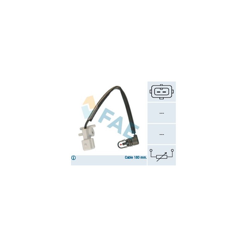 FAE 33185 Sensor, temperaura exterior
