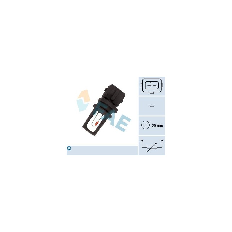 FAE 33505 Sensor, temperaura exterior