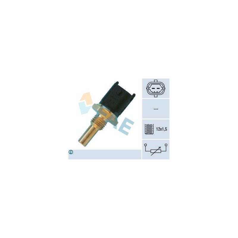 FAE 33680 Sensor, temperatura del refrigerante