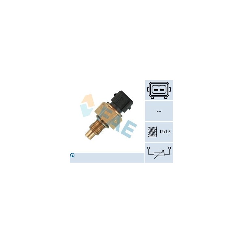 FAE 33820 Sensor, temperatura del refrigerante