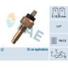 FAE 34160 Sensor, temperatura del refrigerante