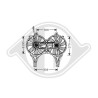 DIEDERICHS DCA1041 Radiador de aire de admisión