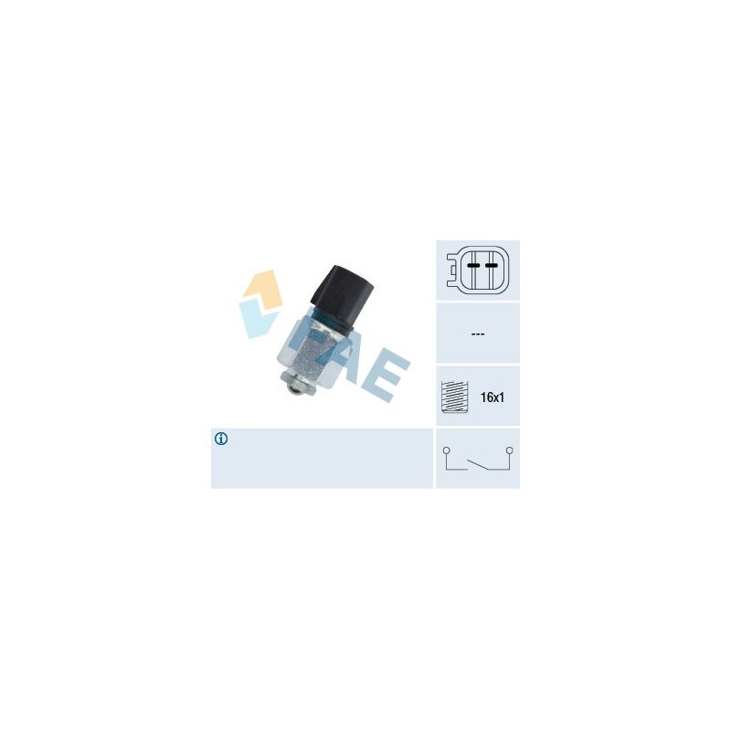 FAE 40595 Interruptor, piloto de marcha atrás