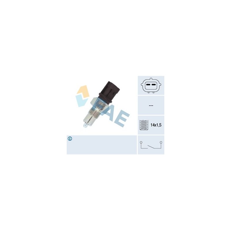 FAE 40835 Interruptor, piloto de marcha atrás