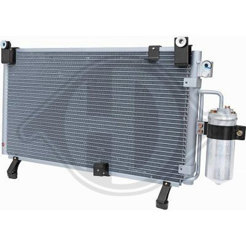 DIEDERICHS DCC2034 Condensador, aire acondicionado - 1