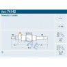 FAE 74142 Bujía de precalentamiento