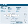 FAE 74148 Bujía de precalentamiento
