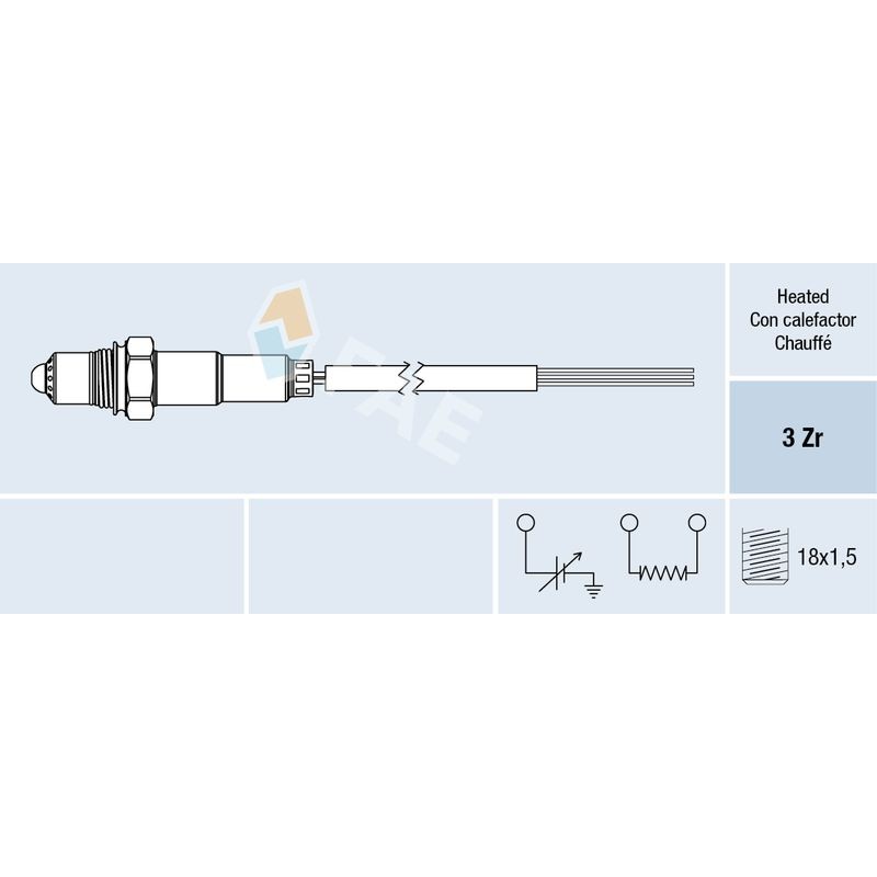 FAE 77003 Sonda Lambda