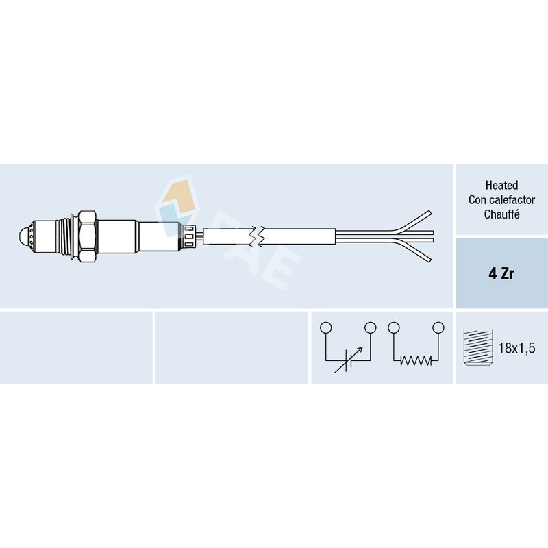 FAE 77004 Sonda Lambda