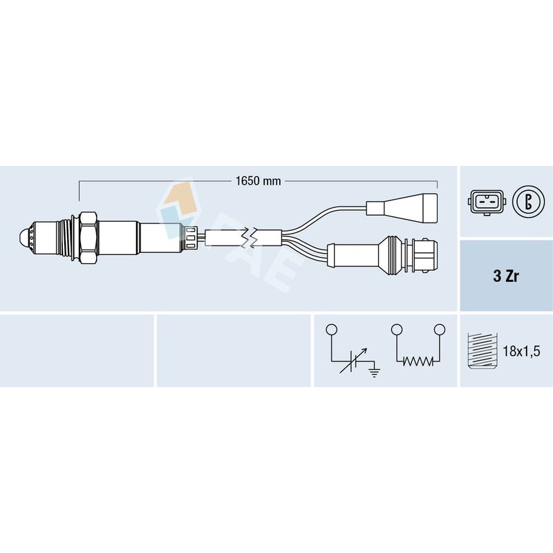 FAE 77109 Sonda Lambda