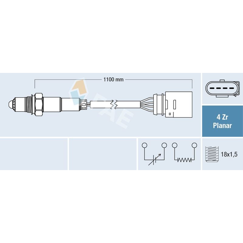 FAE 77143 Sonda Lambda