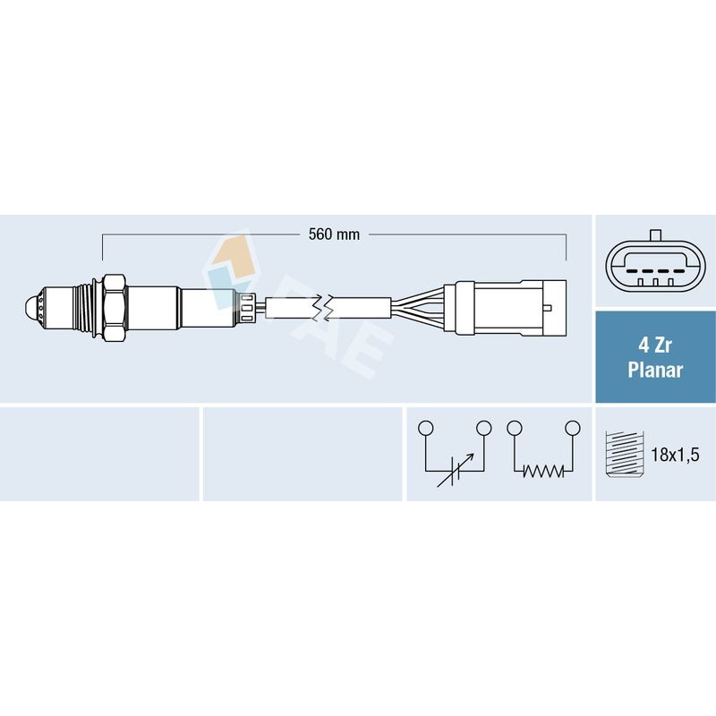 FAE 77153 Sonda Lambda
