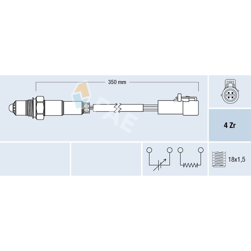 FAE 77170 Sonda Lambda
