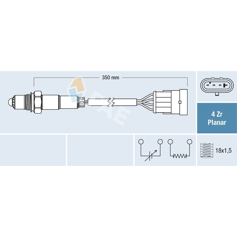 FAE 77223 Sonda Lambda