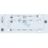 FAE 85087 Juego de cables de encendido