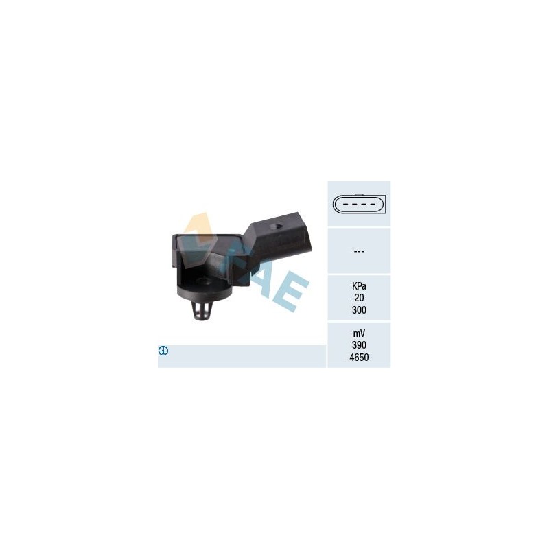 FAE 15007 Sensor, presión de sobrealimentación