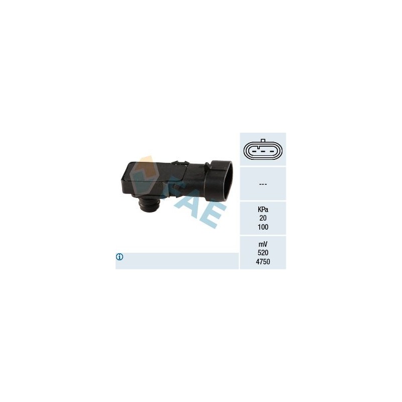 FAE 15016 Sensor, presión colector de admisión