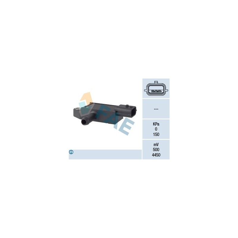 FAE 16113 Sensor, presión gas de escape