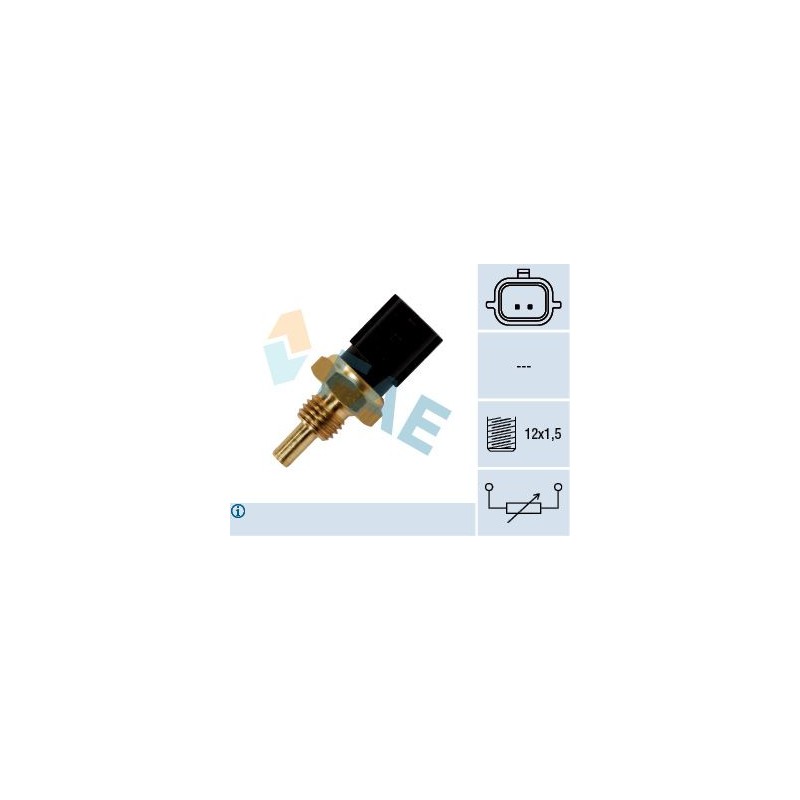 FAE 33840 Sensor, temperatura del refrigerante