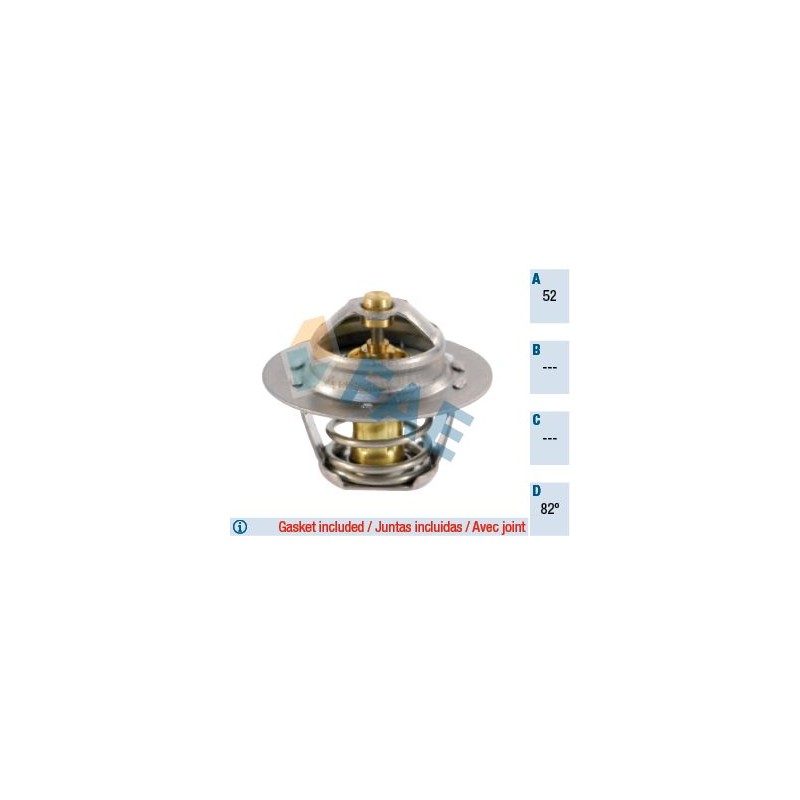 FAE 5204382 Termostato, refrigerante