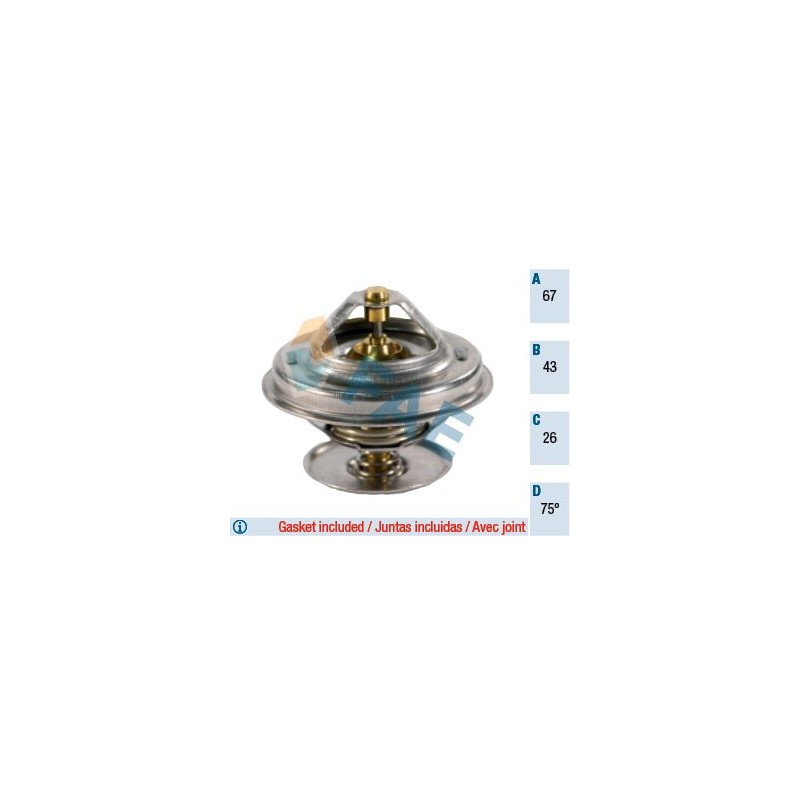FAE 5300275 Termostato, refrigerante