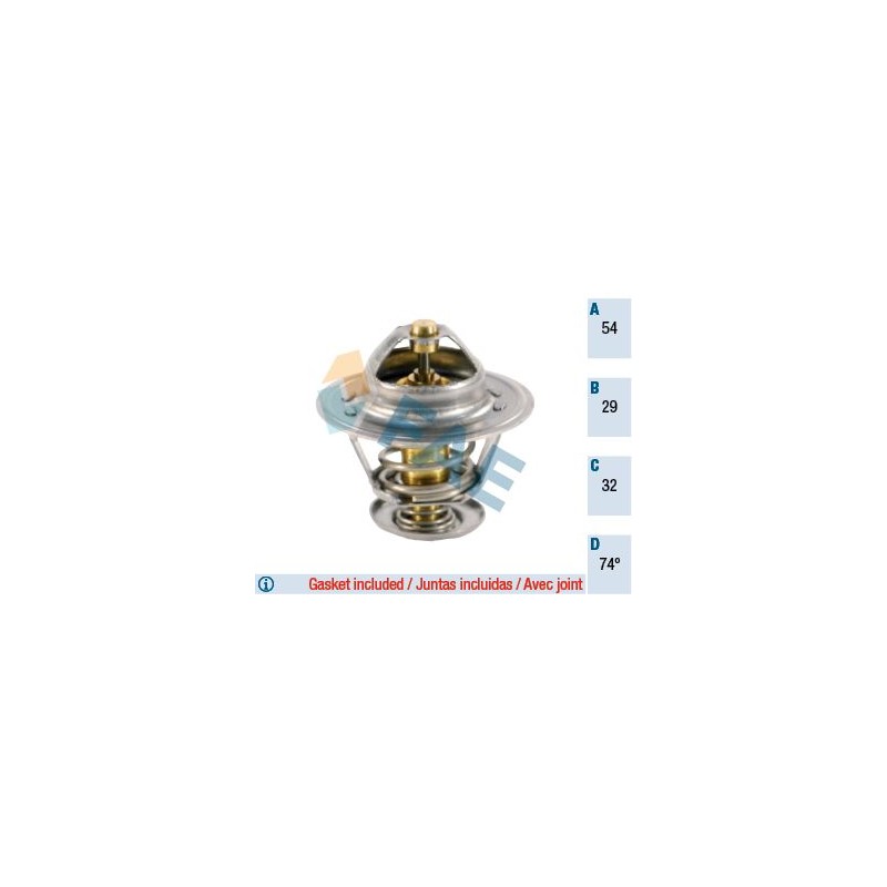 FAE 5300874 Termostato, refrigerante