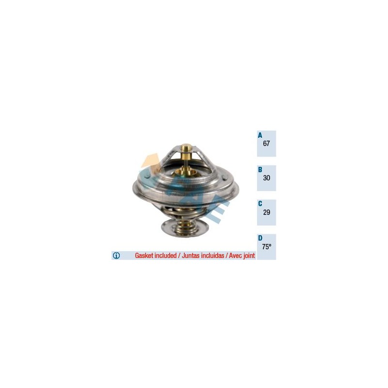 FAE 5301675 Termostato, refrigerante