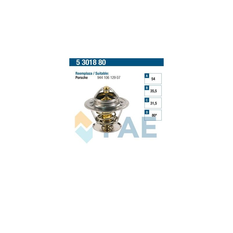 FAE 5301880 Termostato, refrigerante