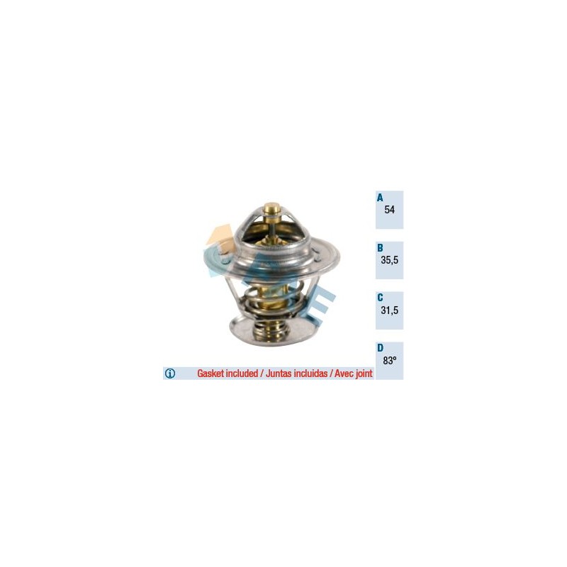 FAE 5302183 Termostato, refrigerante