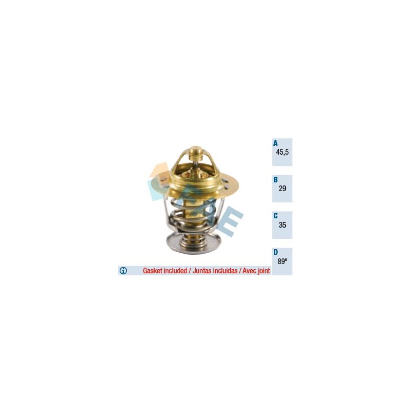 FAE 5304089 Termostato, refrigerante