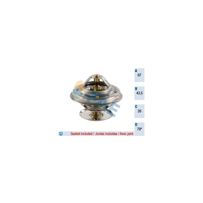 FAE 5305479 Termostato, refrigerante