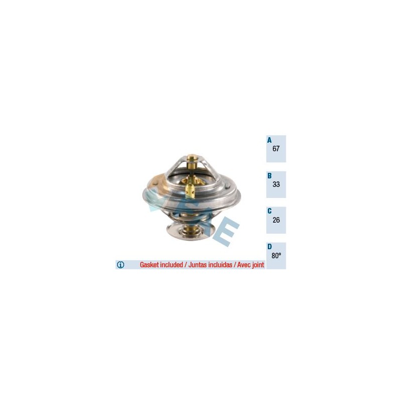 FAE 5307280 Termostato, refrigerante