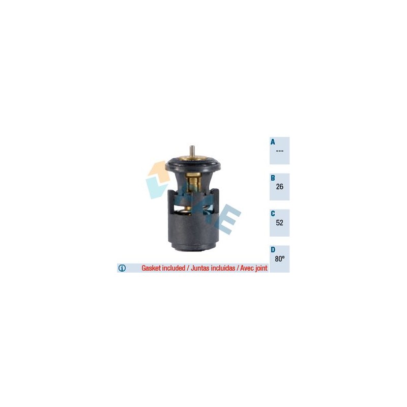 FAE 5320680 Termostato, refrigerante