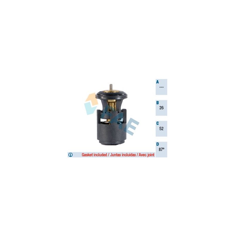 FAE 5320687 Termostato, refrigerante