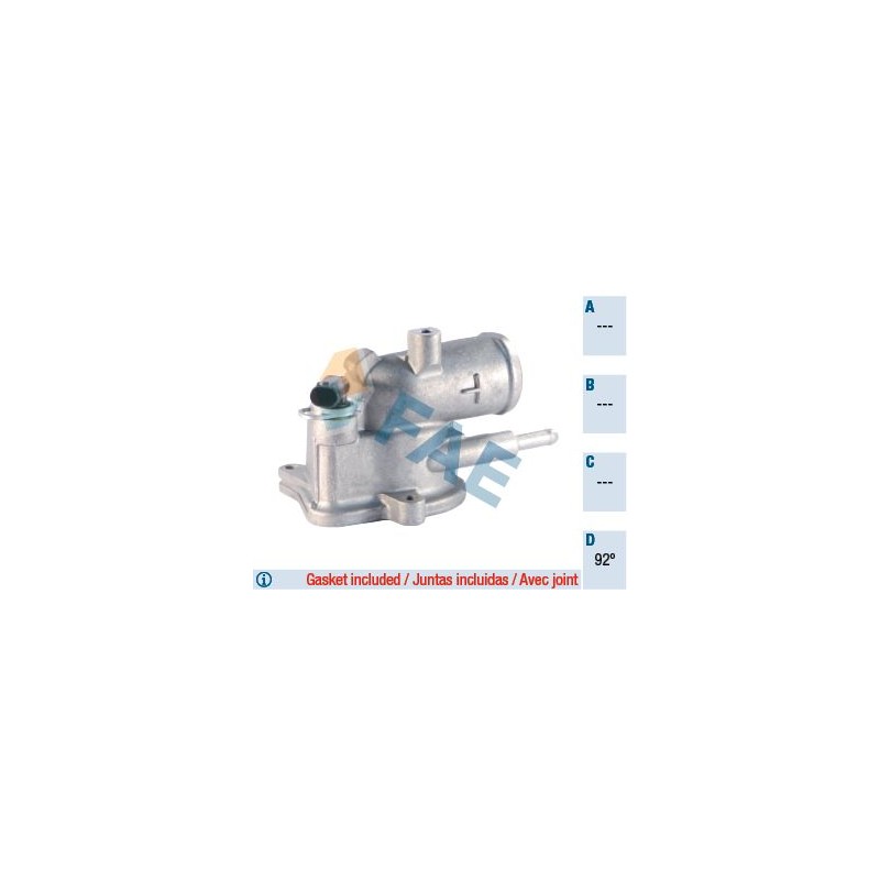 FAE 5350092 Termostato, refrigerante