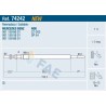 FAE 74242 Bujía de precalentamiento