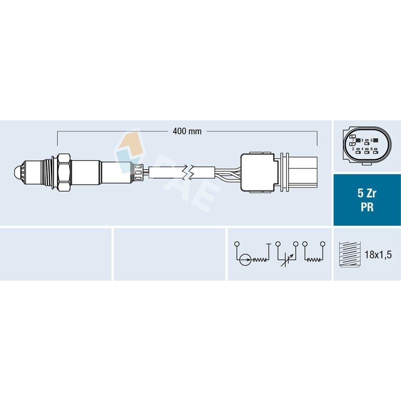 FAE 75061 Sonda Lambda