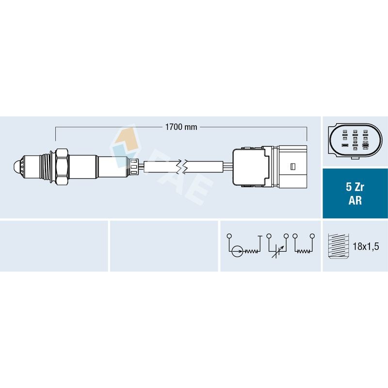 FAE 75361 Sonda Lambda