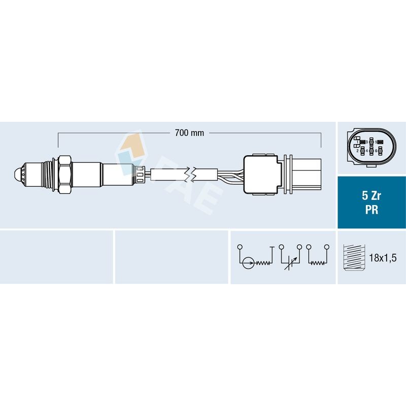 FAE 75099 Sonda Lambda