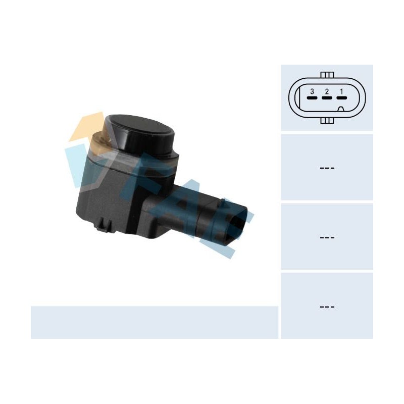FAE 66005 Sensor, auxiliar de aparcamiento