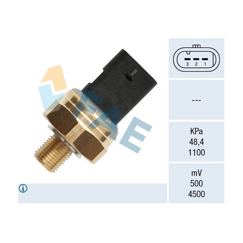 FAE 15613 Sensor, presión de aceite