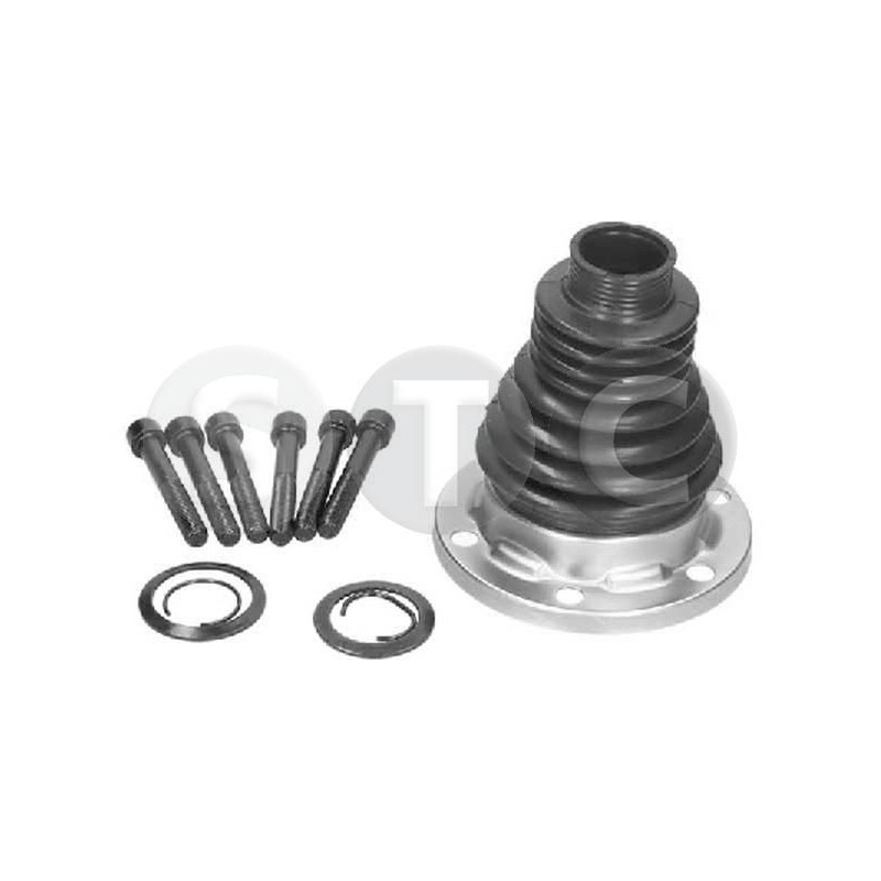 STC T401192 Juego de fuelles, árbol de transmisión eje delantero, ambos lados