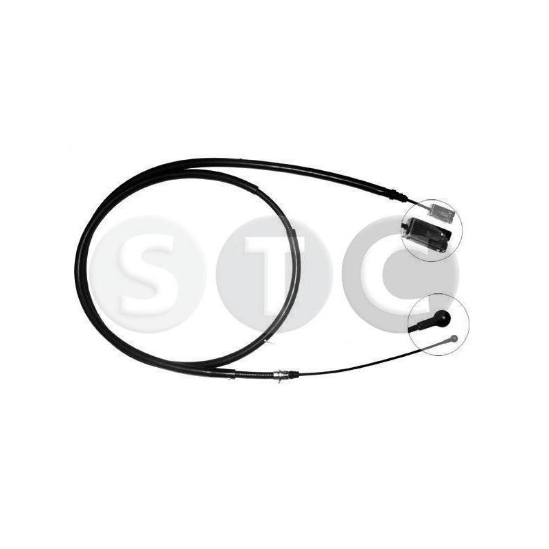 STC T480835 Cable de accionamiento, freno de estacionamiento