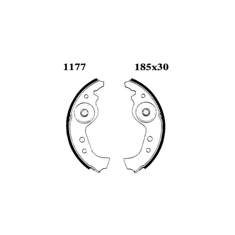 BSF 6053 Kit frenos, freno de tambor