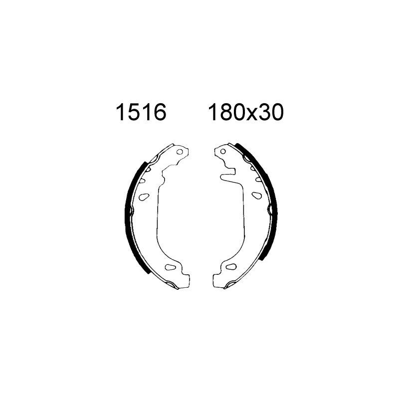BSF 6213 Kit frenos, freno de tambor