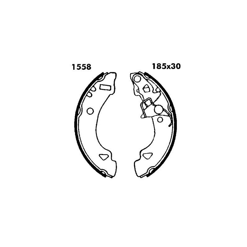 BSF 6239 Kit frenos, freno de tambor