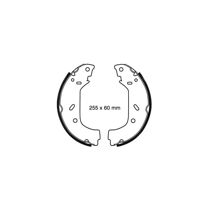 BSF 6265 Kit frenos, freno de tambor