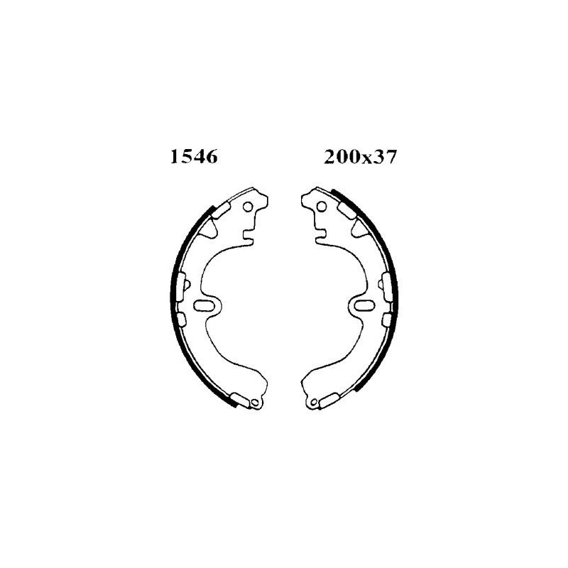 BSF 6366 Kit frenos, freno de tambor