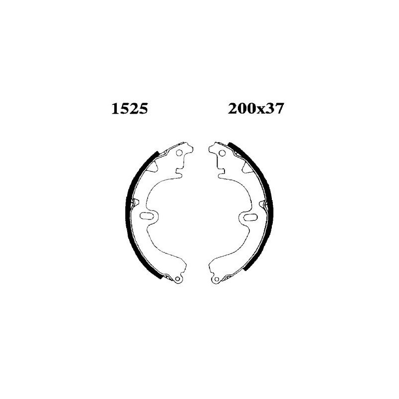 BSF 6367 Kit frenos, freno de tambor