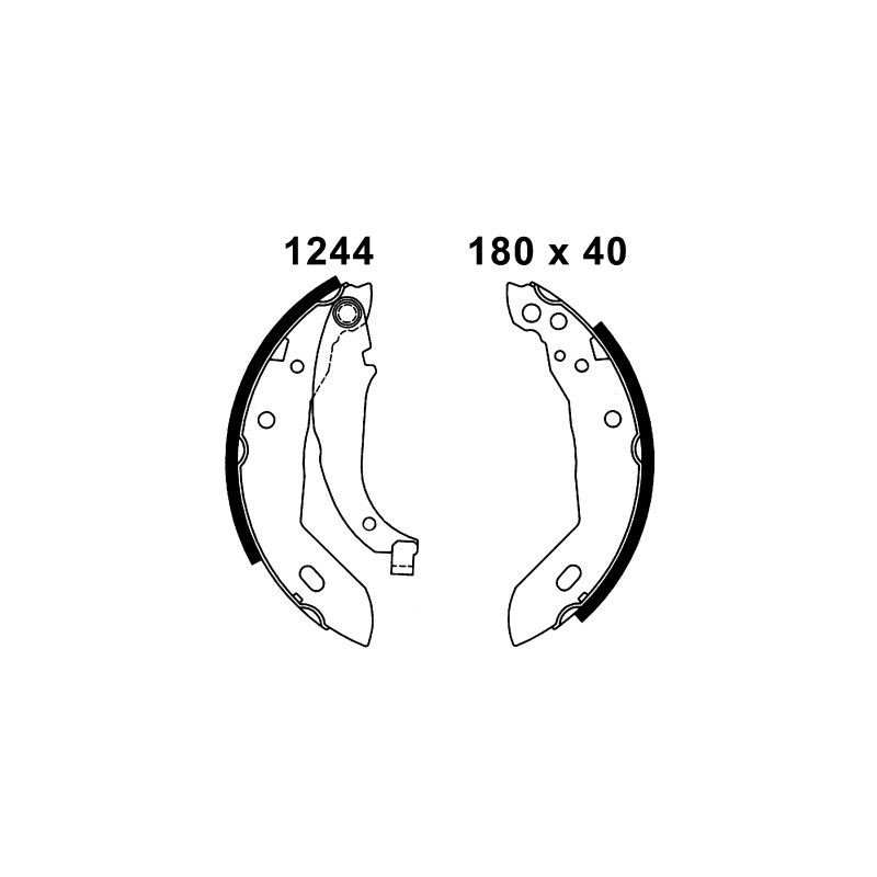 BSF 6374 Kit frenos, freno de tambor